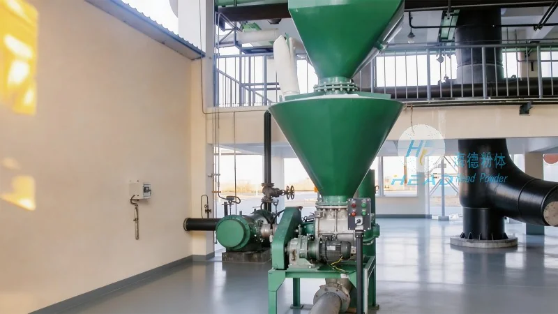 Lösung für pneumatische Förderung von Nanocalciumcarbonat