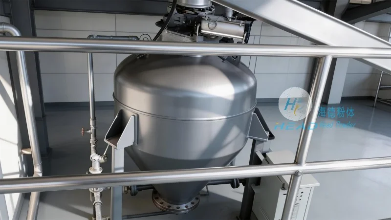Lösung für pneumatische Förderung von Mannitpulver