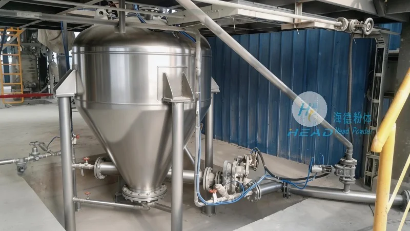 Lösung für pneumatische Förderung von Zitronensäurepulver