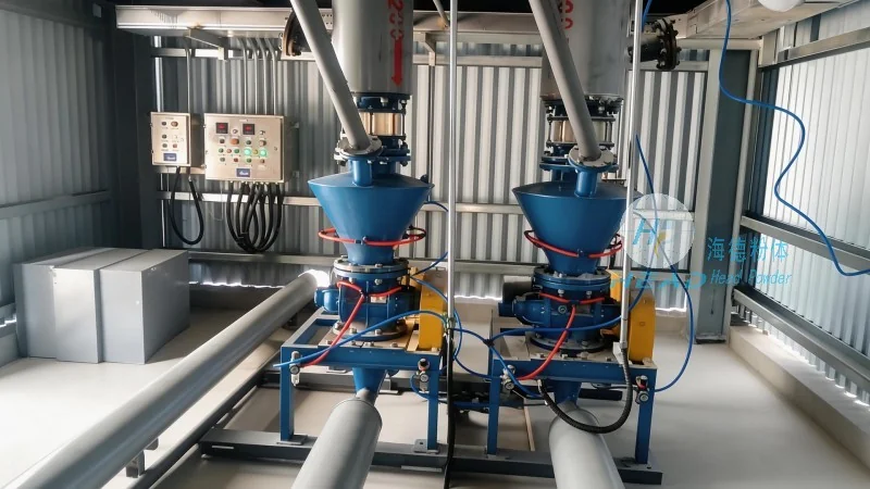Lösung für pneumatische Förderung von Kieselgel