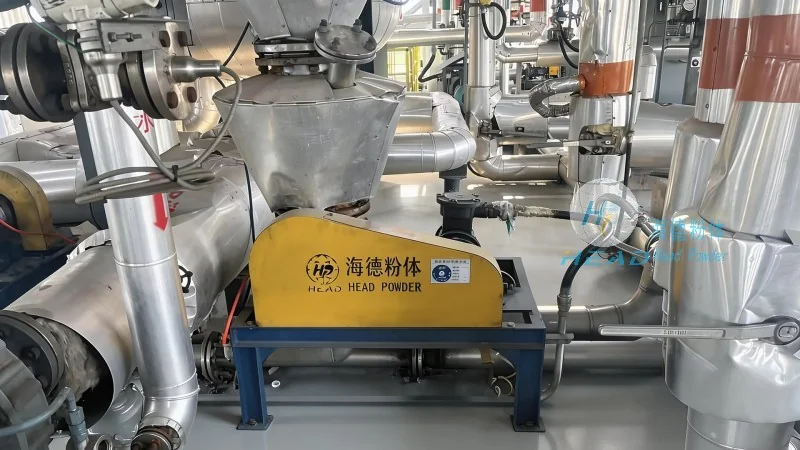 Lösung für pneumatische Förderung von Magnesiumstearat